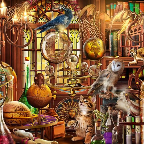 Ravensburger - Merlin's Laboratory - 1000 Pieces - Picture 2 of 4